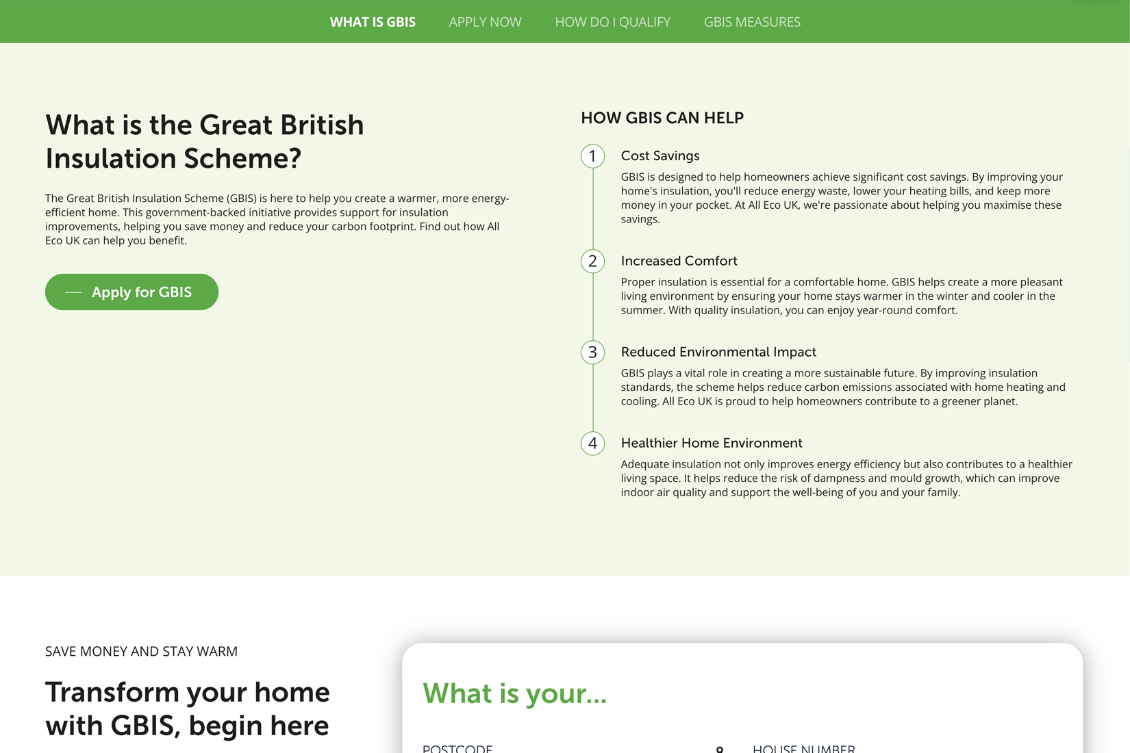 GBIS funding GBIS funding