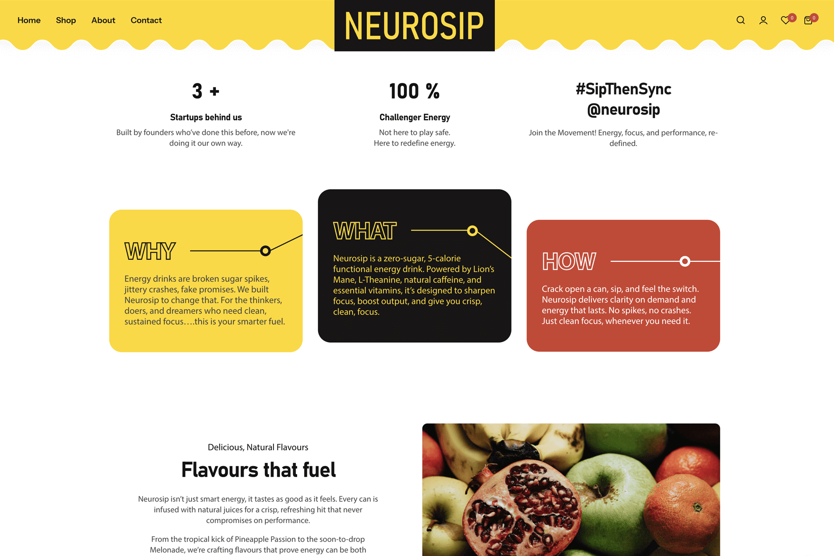 About Neurosip Drinks